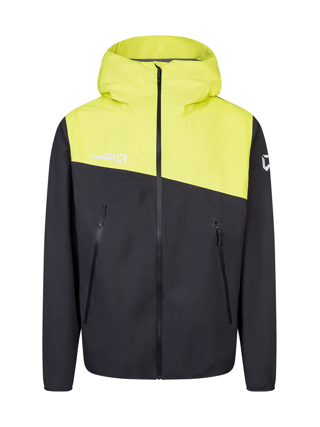 Rock Experience Unisex Great Roof Hoodie Jacket S 1323 EBONY+2286 EVENING PRIMROSE, S 1323 EBONY+228