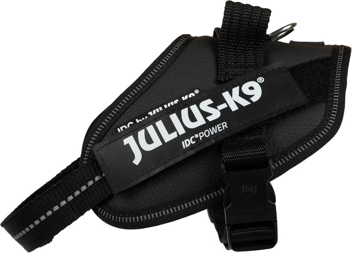 IDC Powerharness, Size: Mini-Mini/XS, Black - Faux Leather Black - Faux Leather XS/Mini-Mini, Black