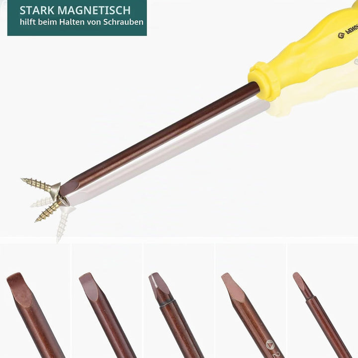Dreieck-Schraubendreher-Set 4mm 3.5mm 3mm 2.5mm 2mm S2 Dreikant-Schraubendreher Magnetischer Stahl W