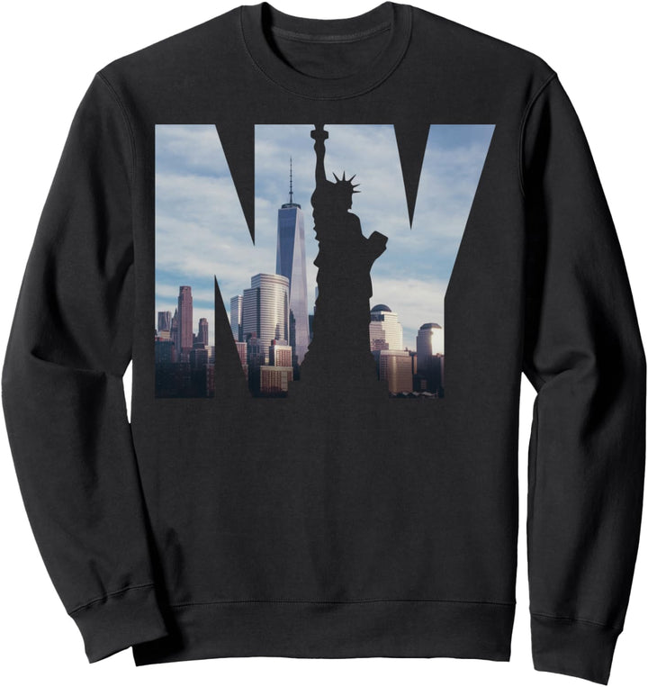 Cool New York Skyline Graphic Design Tees, New York City Sweatshirt