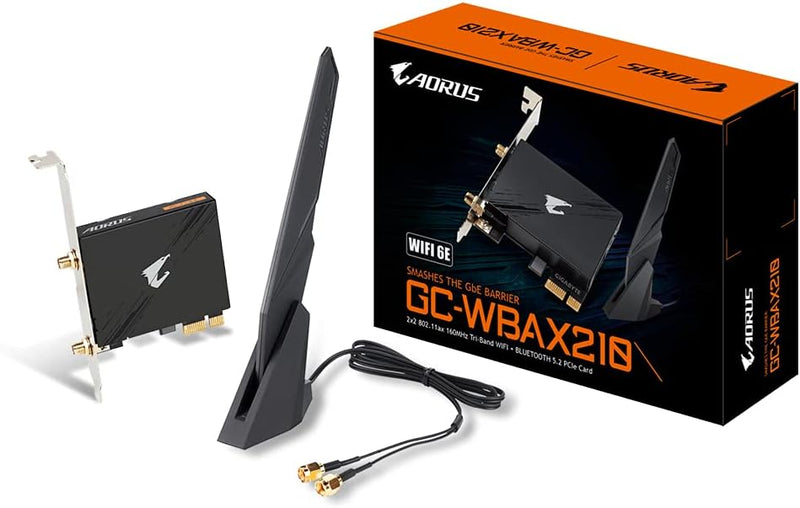 Gigabyte GCWBAX210-00-G PCIe WLAN Karte, único