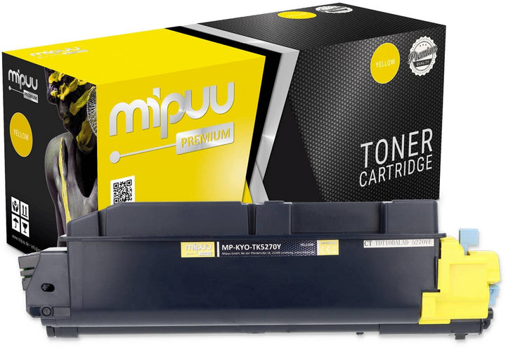 Mipuu Toner kompatibel zu Kyocera TK-5270Y gelb für Kyocera Ecosys M6230 M6230CIDN M6230CIDN/KL3 M66