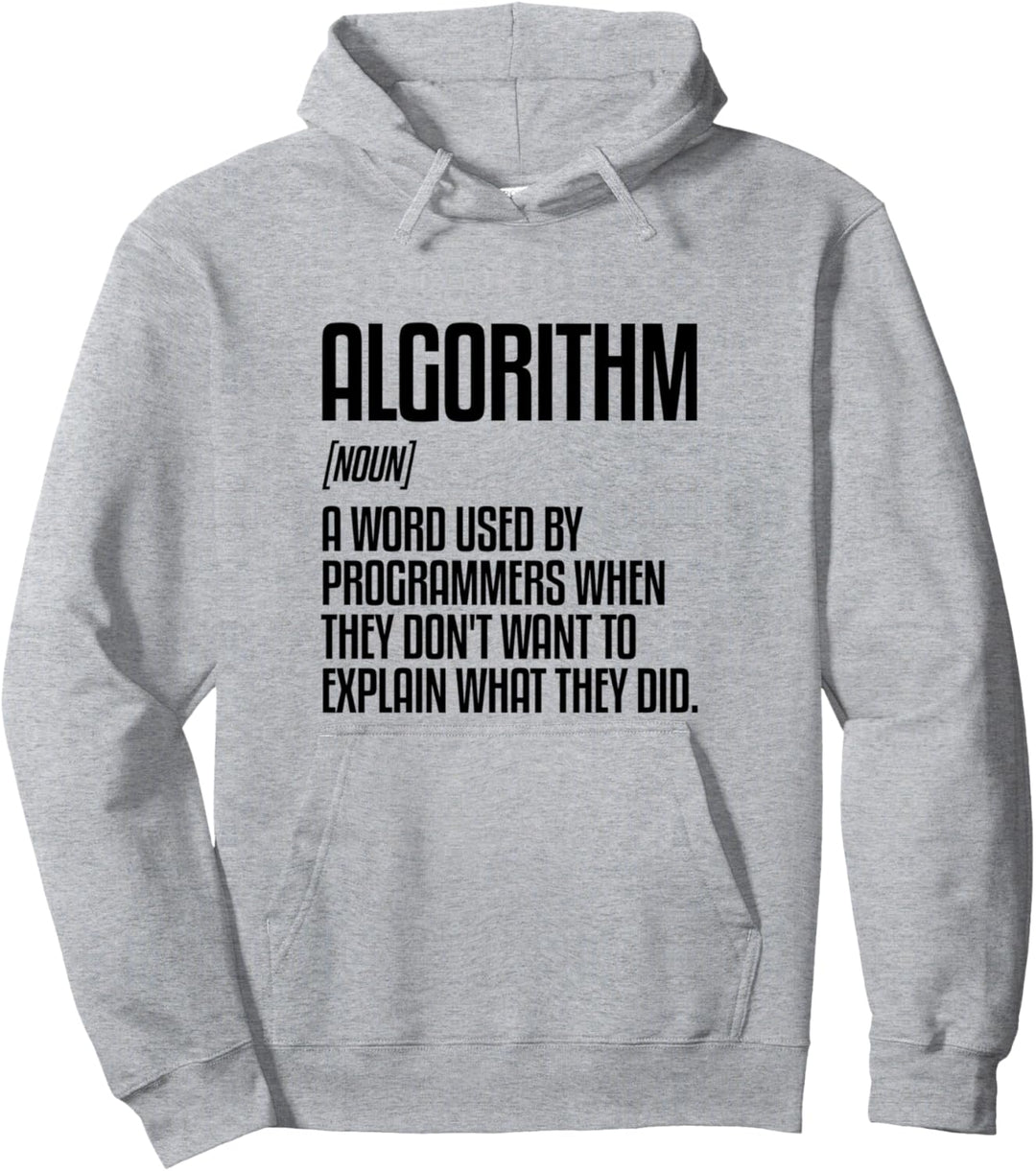 Algorithm Definition Coding Informatik Programmierer Pullover Hoodie