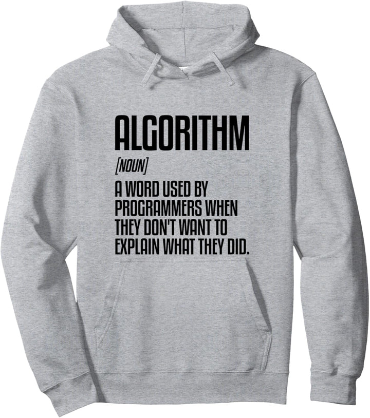 Algorithm Definition Coding Informatik Programmierer Pullover Hoodie