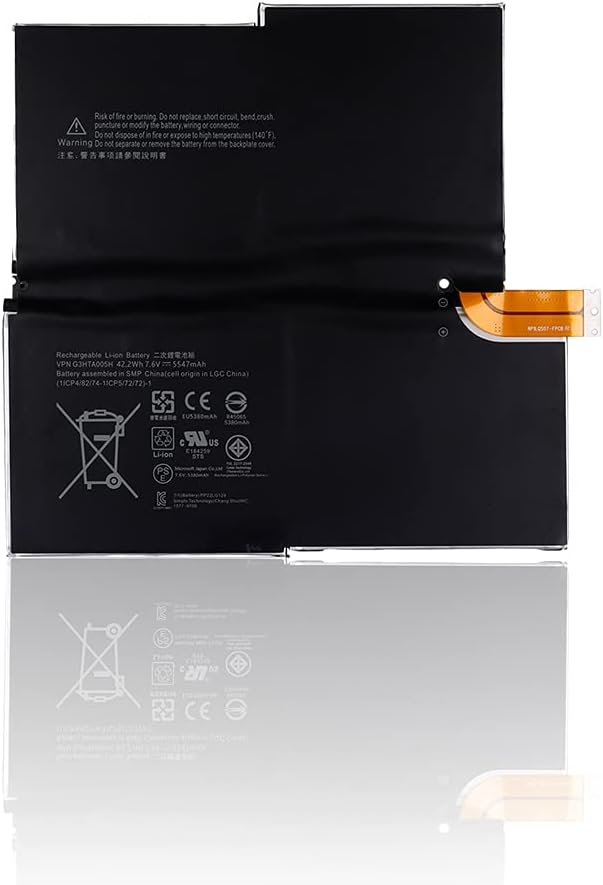 SwarKing Ersatz Akku Kompatibel mit Microsoft Surface Pro 3 1631 1577-9700 Tablet, G3HTA005H G3HTA00