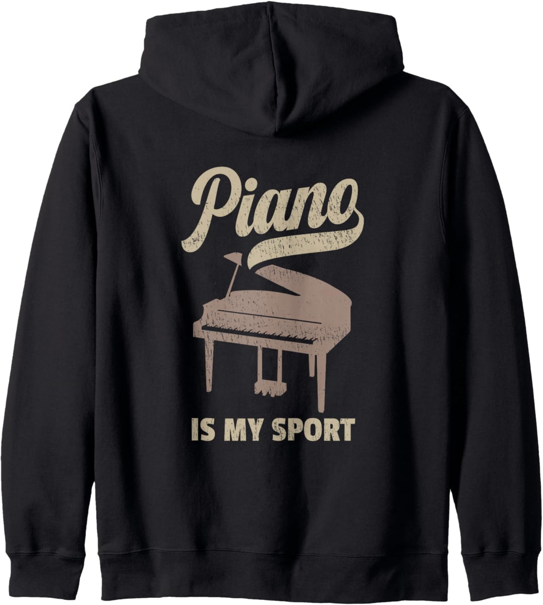Piano Is My Sport Design Für Klavier Spieler Kapuzenjacke