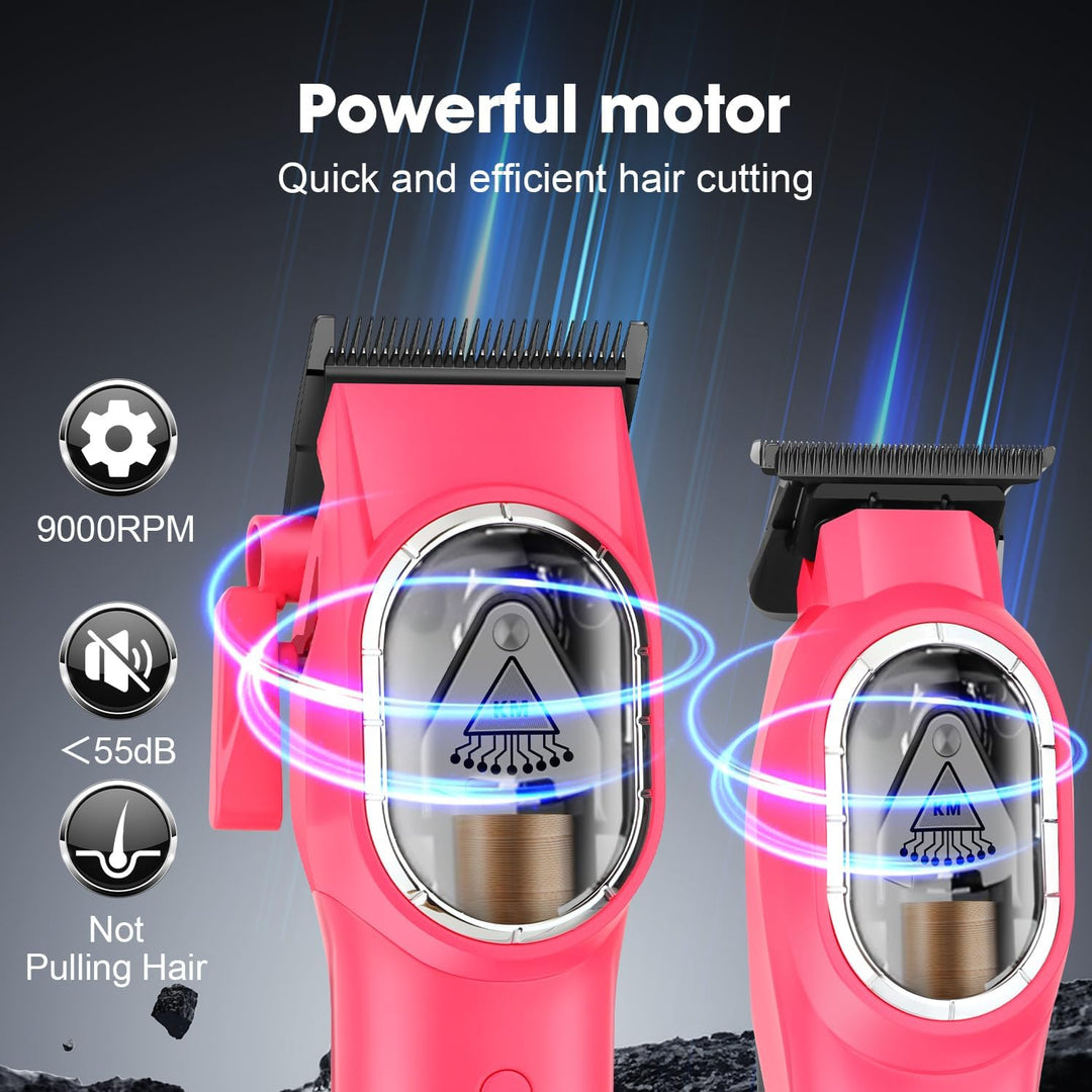 KEMEI 8502 Professionelle Haarschneidemaschinen Set für Männer, Elektrische Schnurlose Haarschneidem