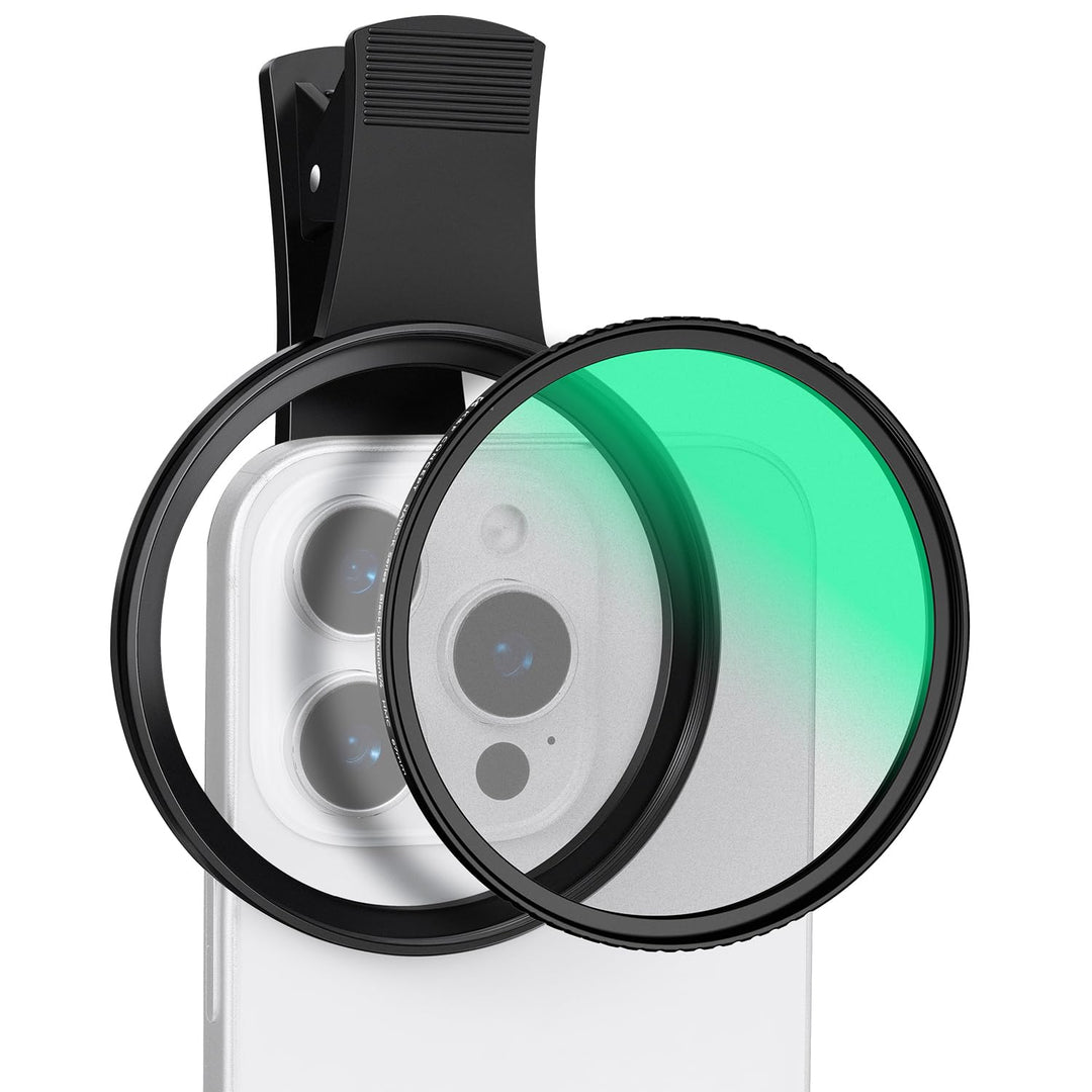 K&F CONCEPT K-Serie 67mm Black-Mist 1/4 Filter, Black Promist 1/4 Objektivfilter kompatibel mit iPho
