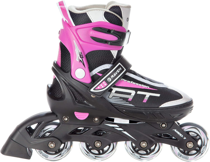RAVEN Profession 3in1 Inlineskates Triskates Rollschuhe Inliner für Kinder und Erwachsene verstellba
