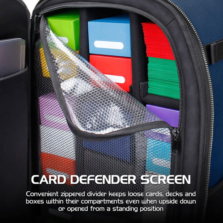 ENHANCE MTG-Rucksack - Sammleredition TCG-Rucksack für Deckboxen, gesleevte Karten, Spielmatten, MTG