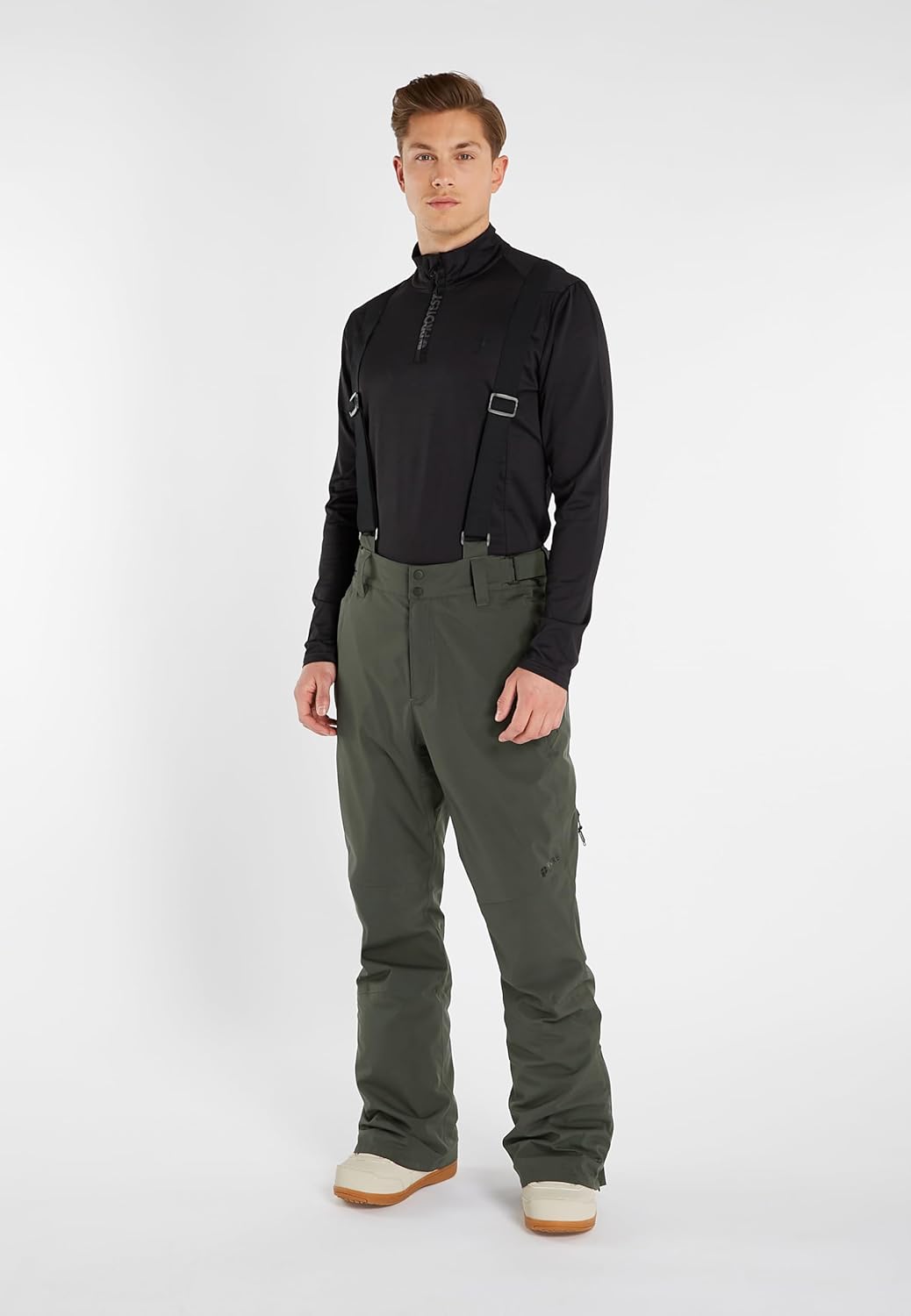 Protest Men Ski- Und Snowboardhosen MIIKKA S-XXL Jäger, S-XXL Jäger