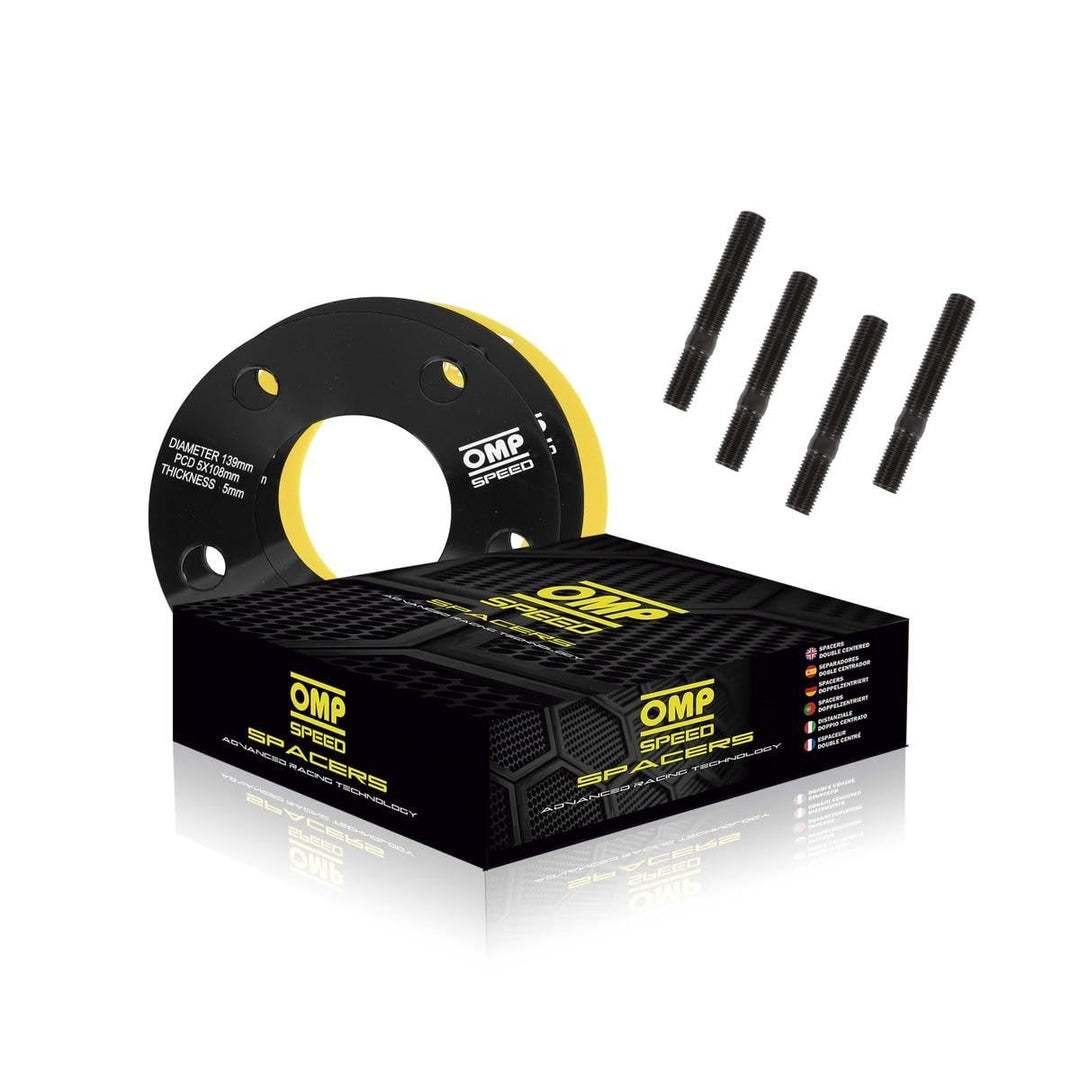 OMP SPEED Set Abstandhalter OMP 5Mm 5X108 63.4 M12X1.5 5x108 63.4 5mm, 5x108 63.4 5mm