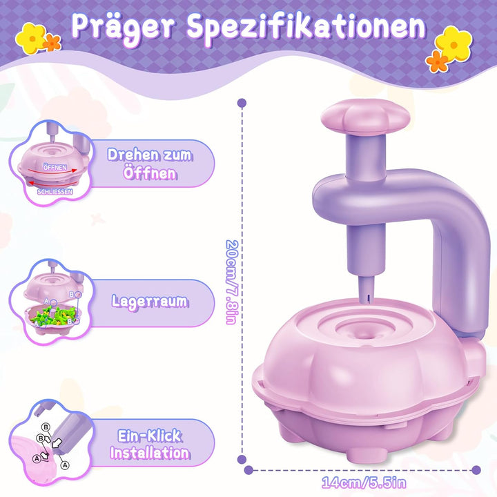 Kssvzz Bastelset Kinder ab 4 5 6 7 8 9 10 Jahre - Basteln Mädchen 4 5 6 7 8 9 10 Jahre, DIY Kinder S
