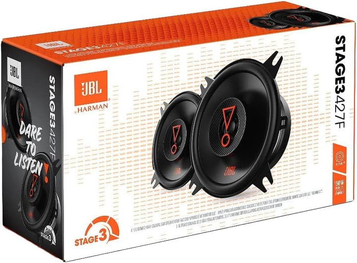 JBL Stage3 427F 2-Wege Auto Lautsprecher Set von Harman Kardon - 150 Watt Autolautsprecher - 2 stück