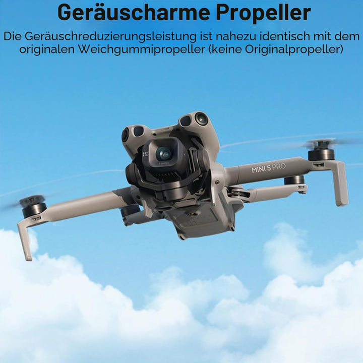 Mini 5 Pro Propellers Schutz – mit Propellerschutz Landegestell Beinen Gimbal Schutzabdeckung Kamera