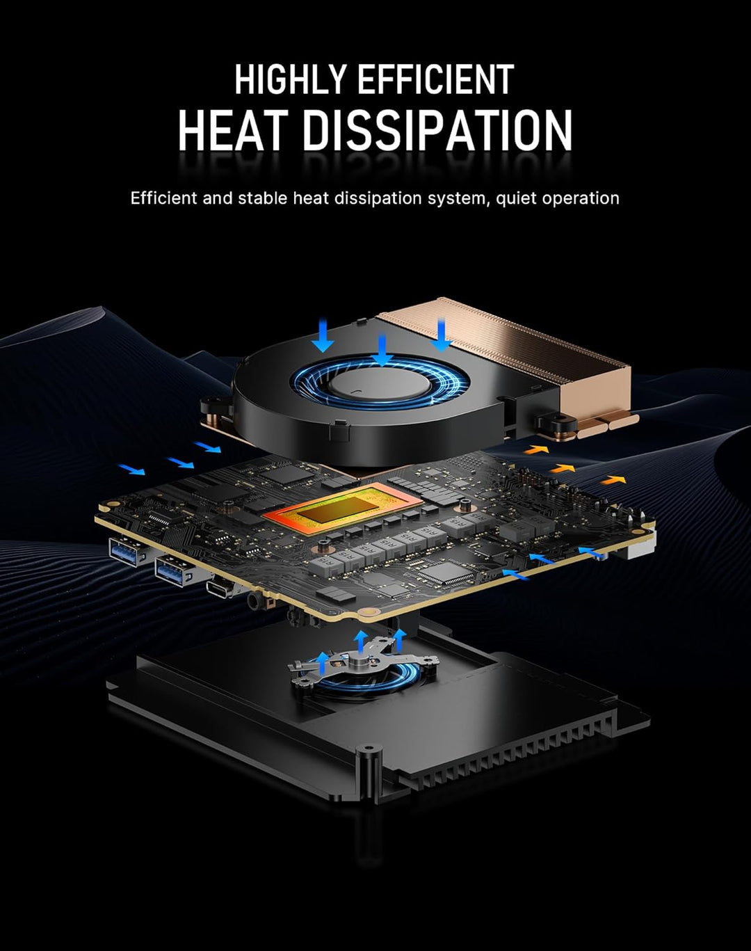 BOSGAME P4 Plus Dual 2,5G LAN Mini-PC, AMD Ryzen 7 5825U Prozessor (bis zu 4,5 GHz), Windows 11 Pro