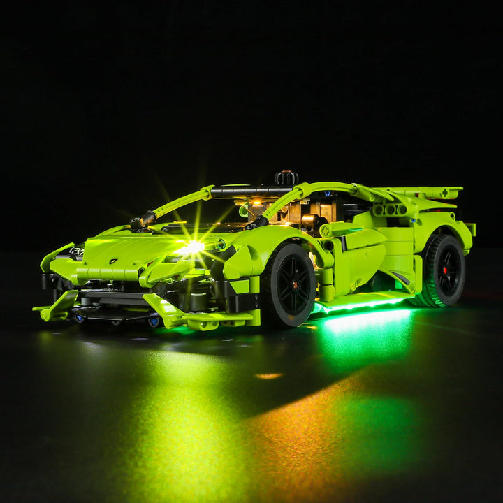 BRIKSMAX 42161 Led Licht für Lego Lamborghini Huracán Tecnica - Compatible with Lego Technic Baustei