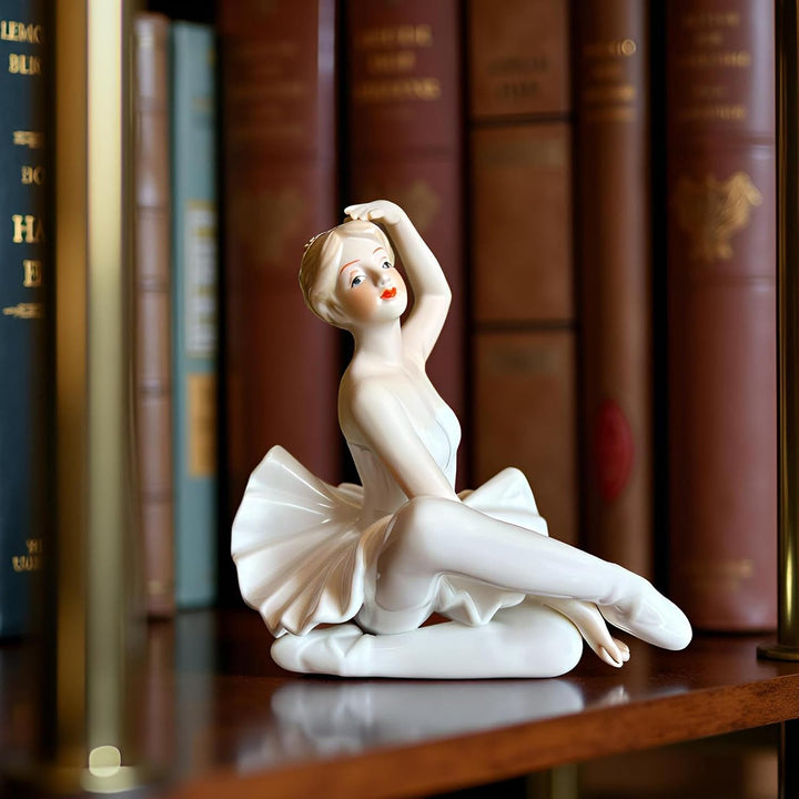 Porzellanfiguren Ballett, geformte Statue, Kunsthandwerk, Kunstwaren, Skulptur, Heimdekoration (Orna