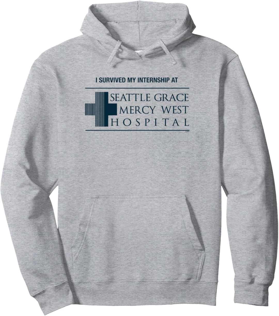 Grey's Anatomy Ich habe mein Praktikum Überlebt Pullover Hoodie