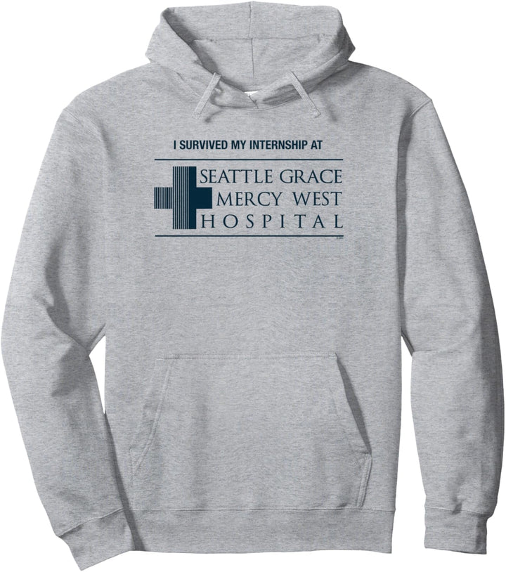 Grey's Anatomy Ich habe mein Praktikum Überlebt Pullover Hoodie