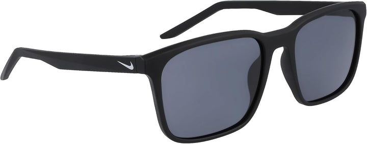 NIKE Sonnenbrille RAVE P N IU4883X – Performance-Schild, 57 mm Objektiv, Mattschwarz/Polargrau/Auge