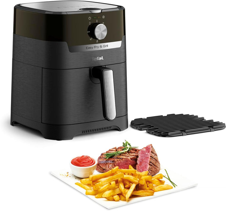 Tefal EY5018 Easy Fry & Grill Classic Heissluftfritteuse | 2-in-1 Technologie (Air Fryer und Grill)