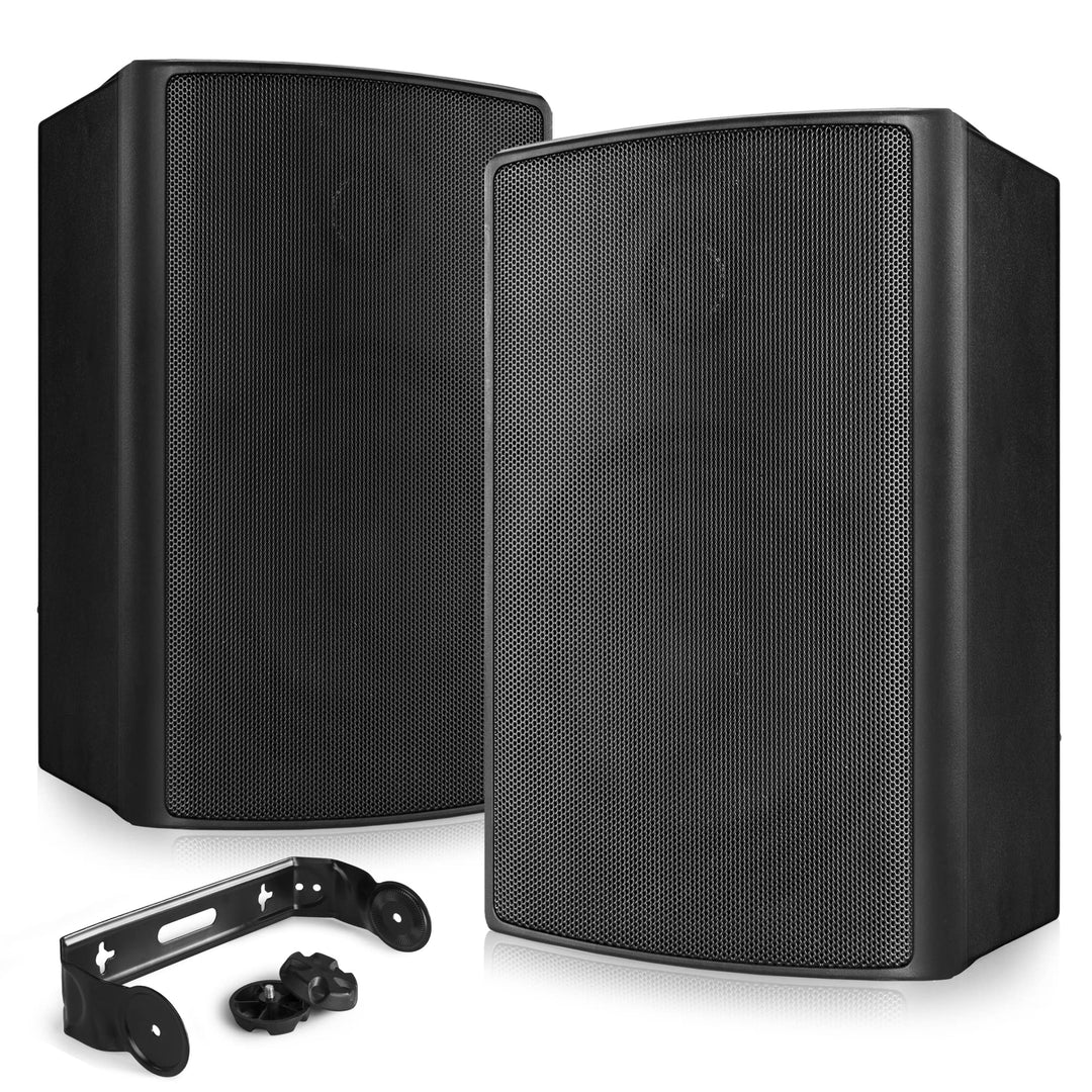 Power Dynamics BGO50, Wand Lautsprecher Boxen Set Wandmontage, 240 Watt, 2-Wege In- und Outdoor Wand