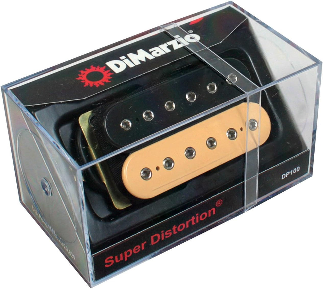 DiMarzio 200453 Super Distortion Tonabnehmer, Schwarz/Crème