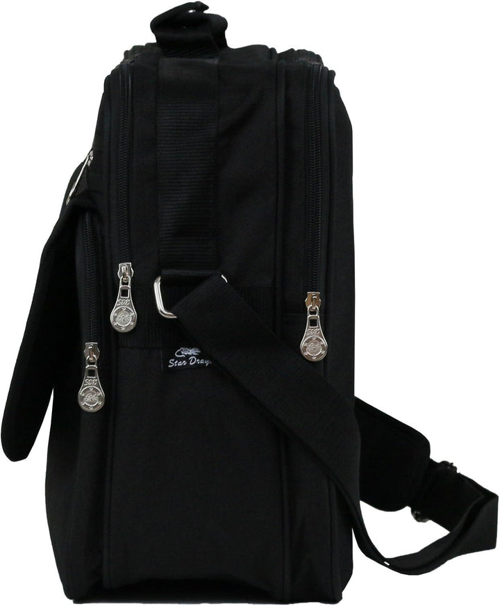 XXL und Kleiner Schultertasche Aktentasche Flugbegleiter Laptop Umhängetasche Business Messenger Bag