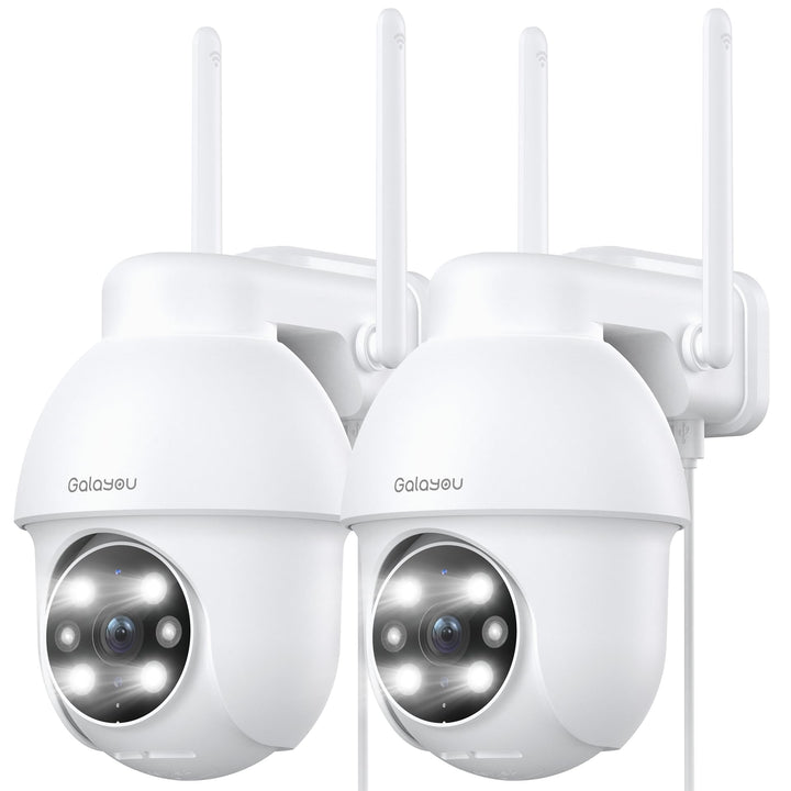 2K Überwachungskamera Aussen,GALAYOU PTZ Outdoor WLAN IP Kamera überwachung aussen, WiFi Dome Camera
