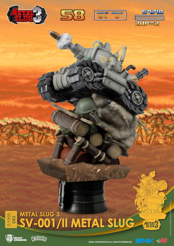 Beast Kingdom - Metallschnecke 3 - SV-001 II Metallschnecke D-Stage 6 Statue