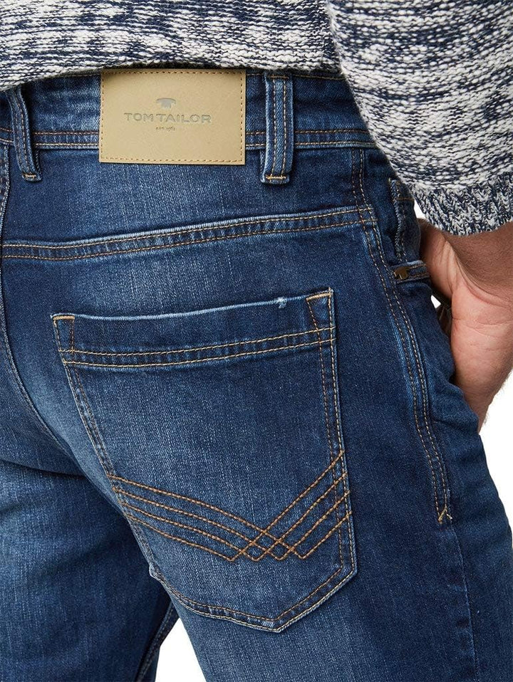 TOM TAILOR Herren Jeans 10622022 Josh Regular Slim 28W / 30L 10281 - Mid Stone Wash Denim, 28W / 30L