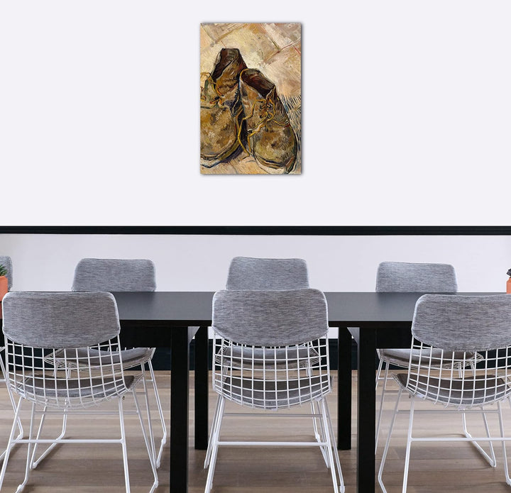 Printed Paintings Leinwand (40x60cm): Vincent Van Gogh - Schuhe 40x60 cm, 40x60 cm