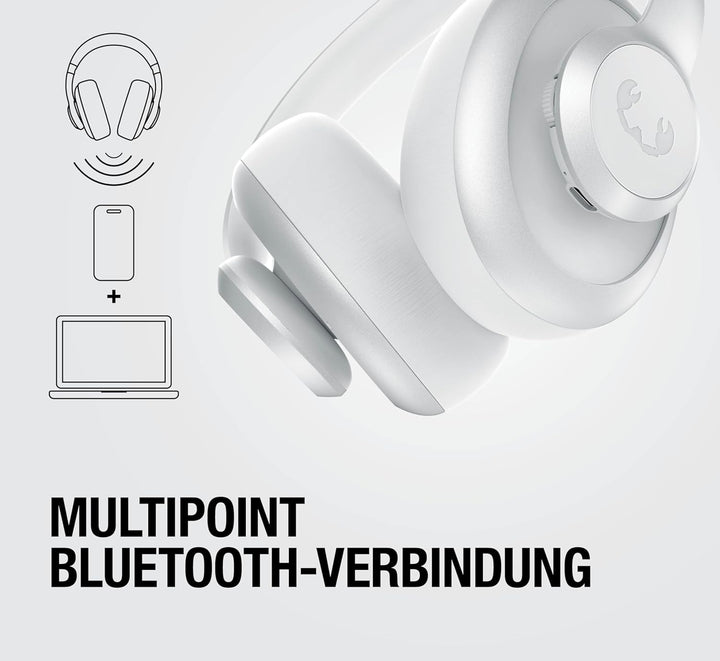 Fresh 'n Rebel Clam Ace 2, ANC-Kopfhörer, Hybrid Active Noise Cancelling, Ambient-Sound-Modus, Multi