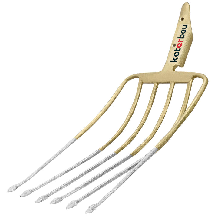 KOTARBAU® Forke 6 Zinken Heugabel Mistgabel Mistforke Gartengabel Gartenforke Dunggabel Spatengabel