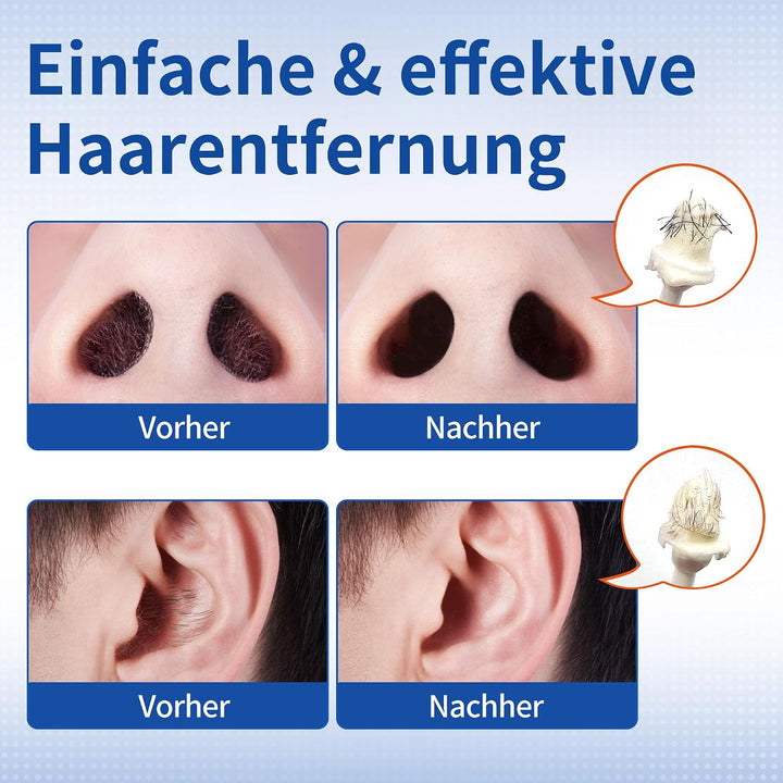 Beauty7 16 gebrauchsfertige Wachsstäbchen Nasen- und Ohrenhaarentfernung Schmerzfrei Nasenwachs Nase
