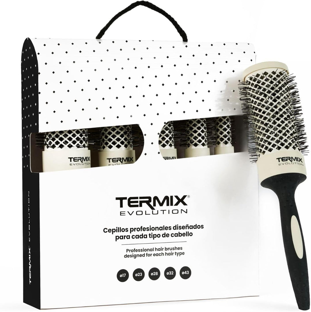 Termix Evolution Soft. Professionelle, thermische Rundhaarbürste mit Keramikrohr für den Friseursalo
