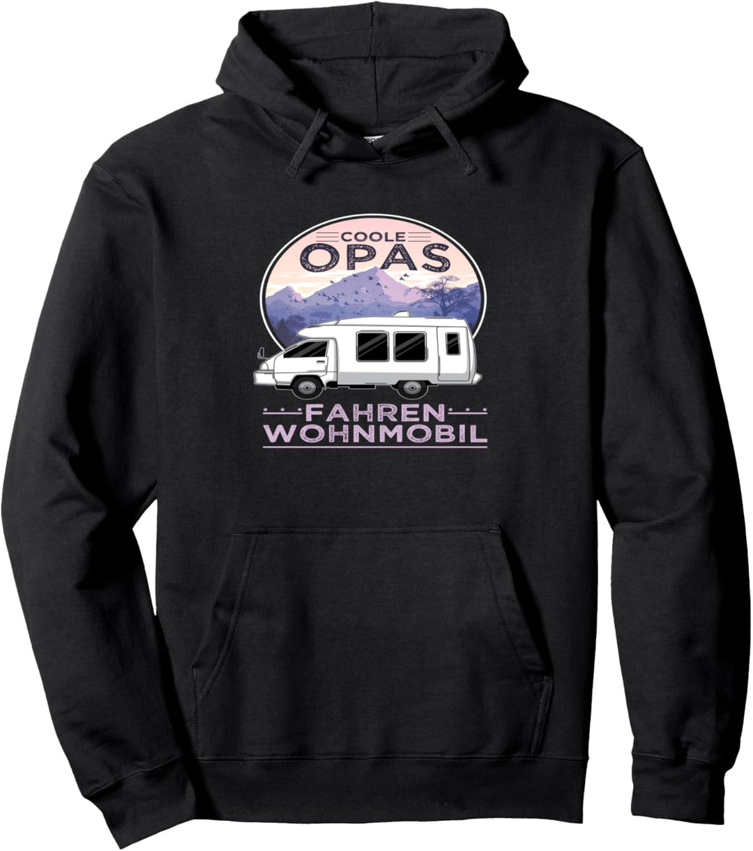 Camping Grossvater Camper I Coole Opas fahren Wohnmobil Pullover Hoodie