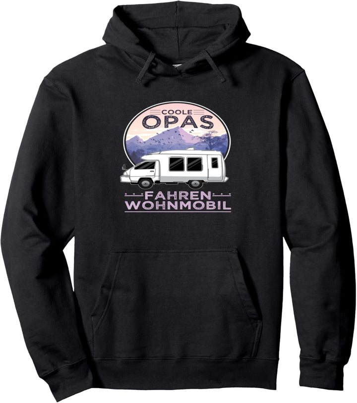 Camping Grossvater Camper I Coole Opas fahren Wohnmobil Pullover Hoodie