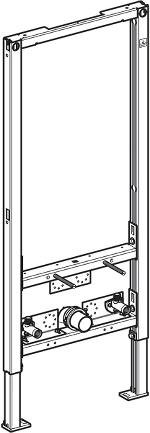 Geberit, 111.512.00.1, Duofix für hängendes Bidet, Teilhöhe: 112 cm