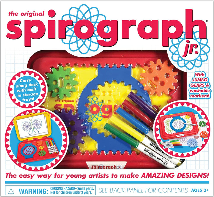 Silverlit - Spirograph Junior, einfach und verspielt, kreatives Hobby, zum Mitnehmen, ab 3 Jahren, 1