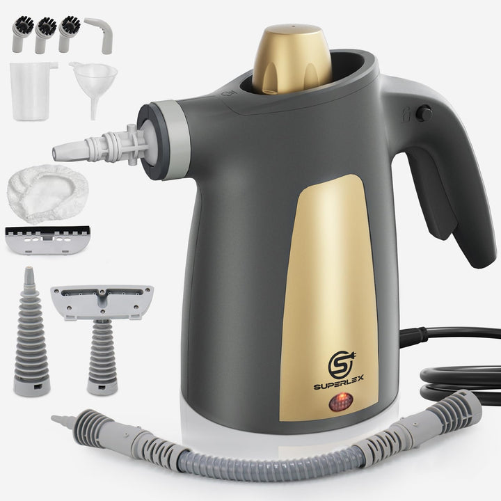 Handdampfreiniger Dampfreiniger Handgerät Steam Cleaner Für Alles 1050W 3,5bar Starker Dampfdruck 35