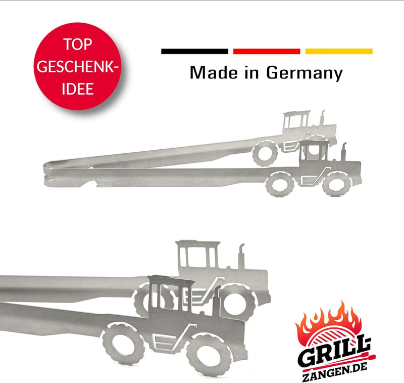 Grillzange Motiv MB TRAC, spülmaschinengeeignet, Geschenkidee, Männergeschenk, Landwirt, Bauer, Trek