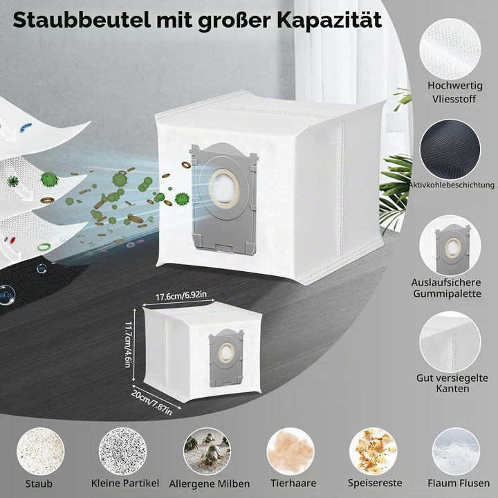 Zubehör Kompatibel mit Ecovacs Deebot T50 Pro Omni / T50 Omni /T50 Max /T50 Pro Staubsauger Ersatzte