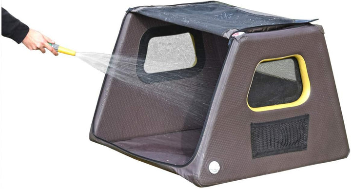 TAMI - Aufblasbares Hundebox XS - Dog Box Hundetransportbox Hund Autotransportbox Transportbox Falba