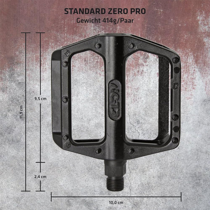 NC-17 STD Zero Pro Aluminium Plattform Pedale / Fahrrad Pedale MTB / Mountainbike Pedal / BMX Pedal