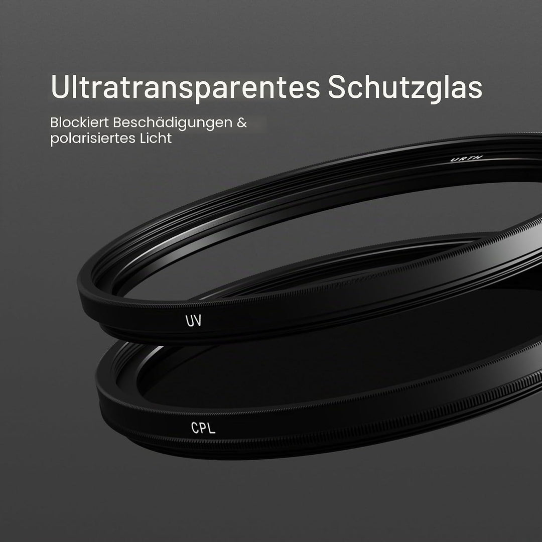 Urth 67 mm UV Filter + Polfilter (CPL) Filter Kit (Plus+), 67 mm