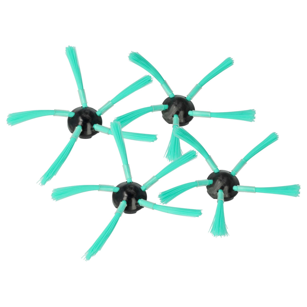 vhbw 4X Seitenbürste kompatibel mit Vorwerk Kobold VR300, VR-300, VR-200, VR-7, VR200, VR7 Saugrobot