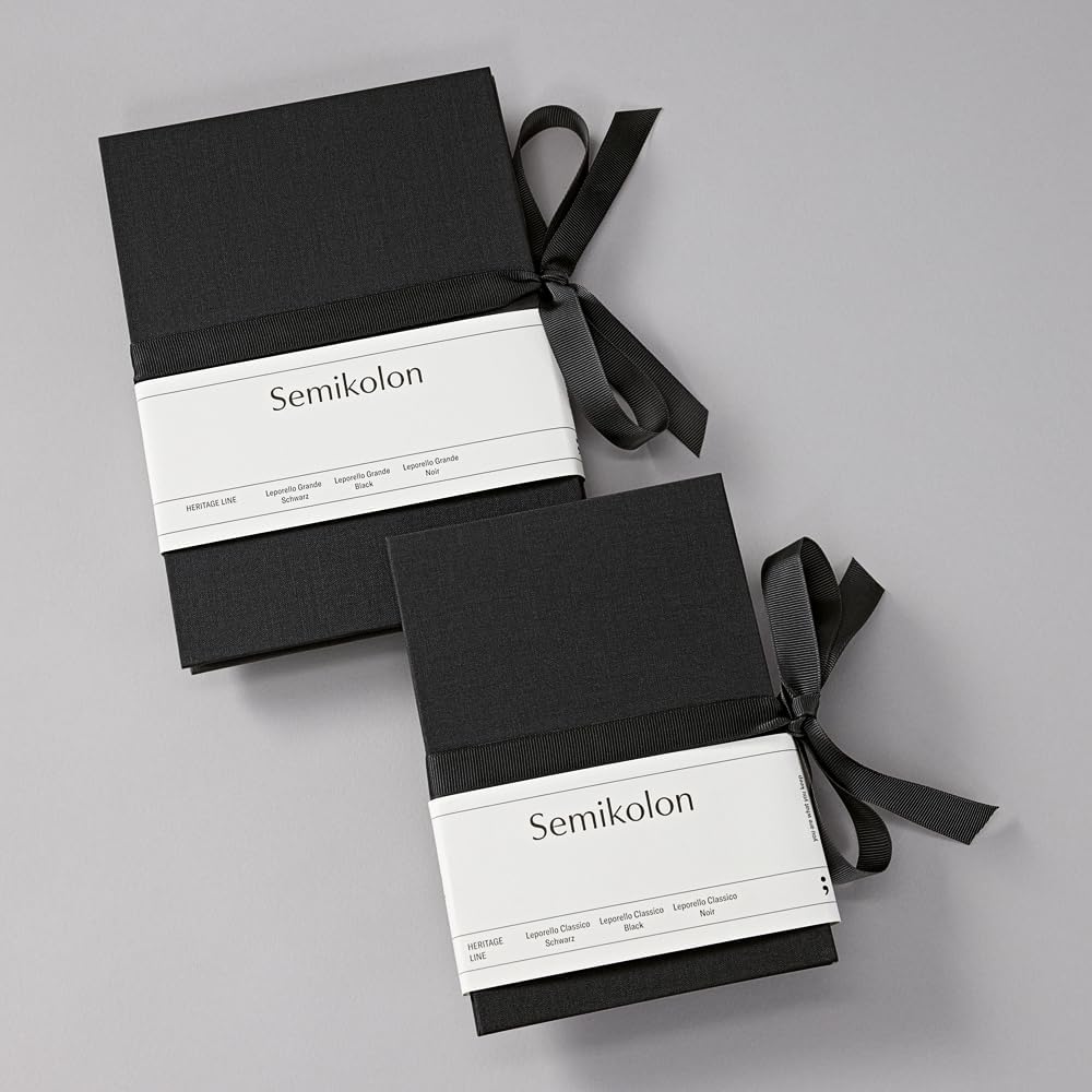 Semikolon 353236 Leporello Grande A5 15 x 21 cm - 14 Fotos 13 x 18 cm - Ziehharmonika-Fotobuch - bla