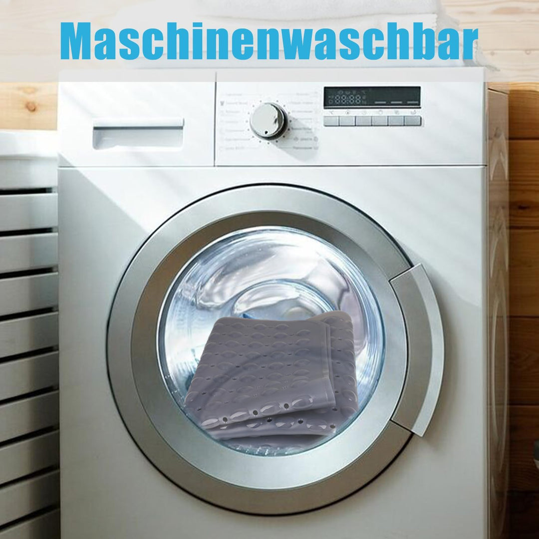 Lurowo Duschmatte rutschfest 80 * 80cm Duscheinlage, Antirutschmatte mit Saugnäpfe für Dusche oder B